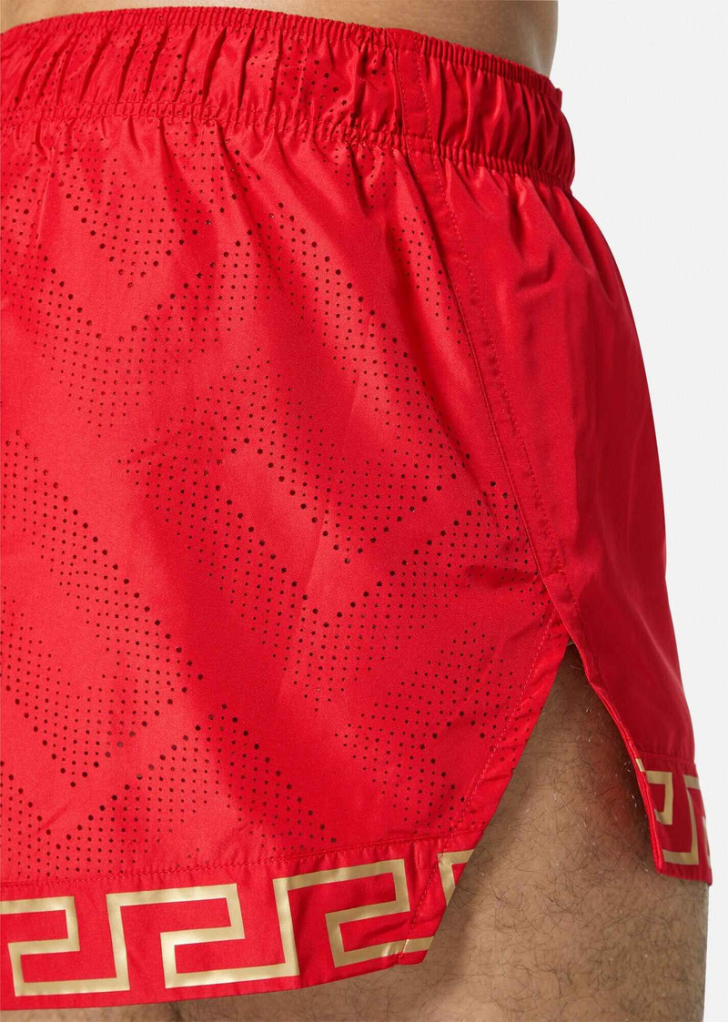 Greca Border Sports Shorts 4