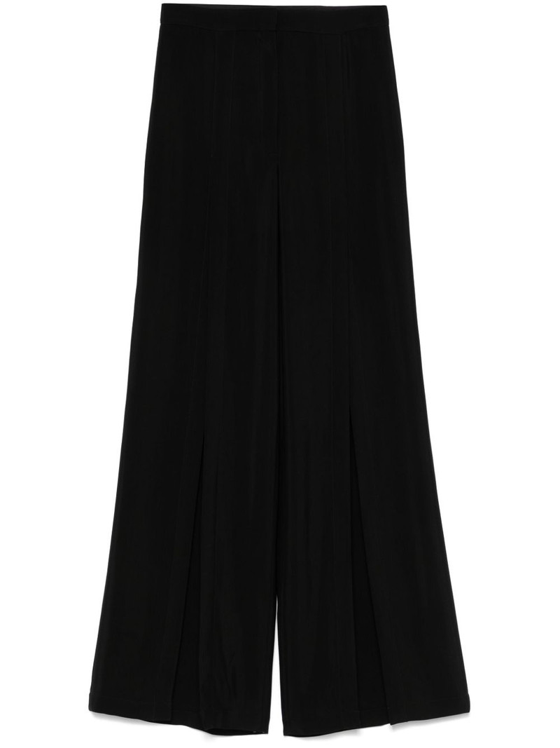 buckled wide-leg trousers 1