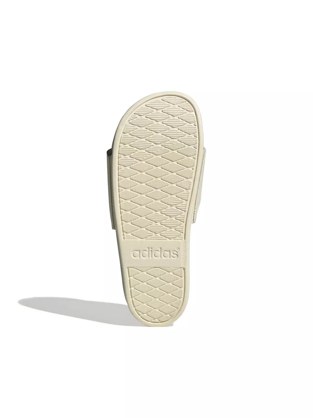 Adilette Comfort "Wonder White/Linen Green Metallic" Women's Slide - 6