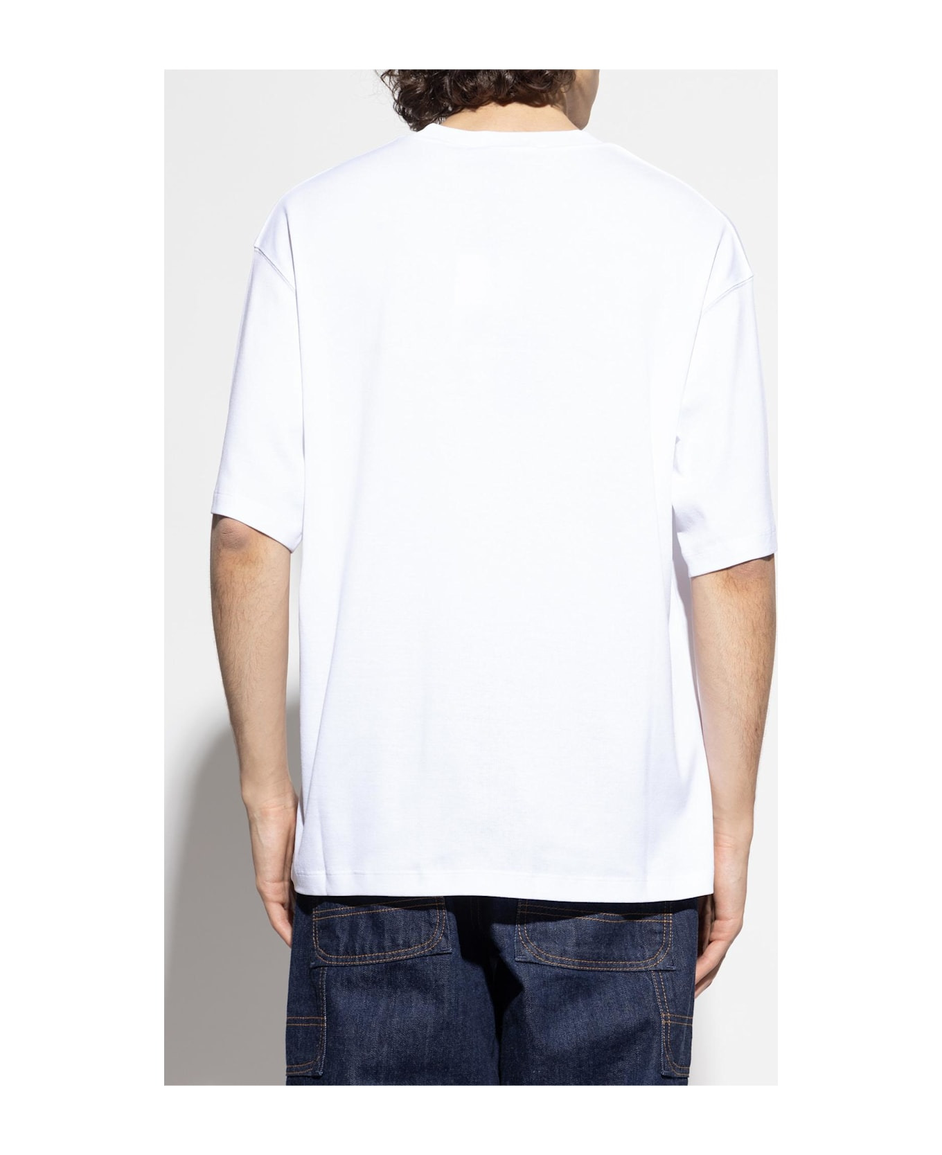 Jacquemus T-shirt With Logo Patch - 4