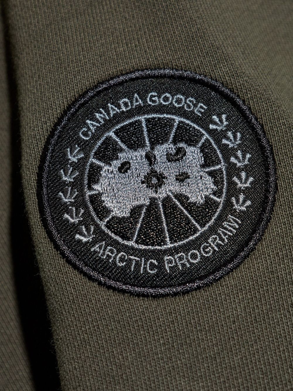 logo-patch kangaroo-pocket hoodie - 5