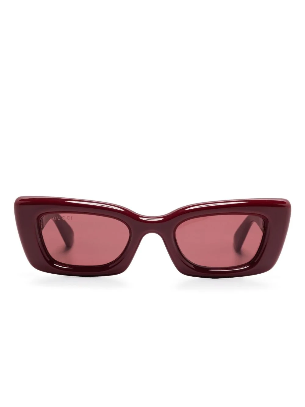 rectangular-frame sunglasses - 1