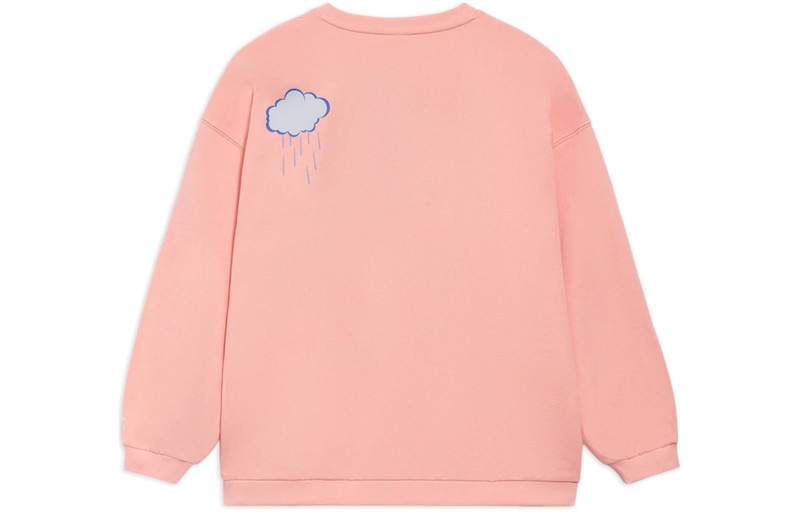 Li-Ning (WMNS) Li-Ning x Disney Donald Duck Graphic Sweatshirt 'Pink' AWDS596-3 outlook