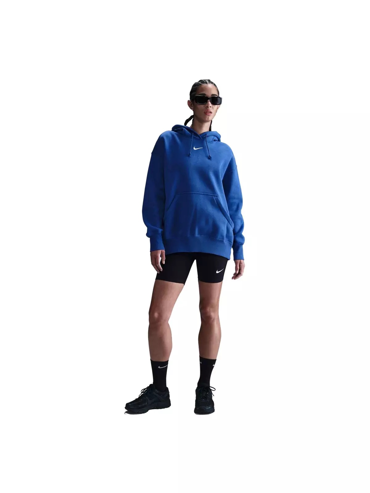 Women's Sportswear Phoenix Fleece Oversized Pullover Hoodie - Royal - 4