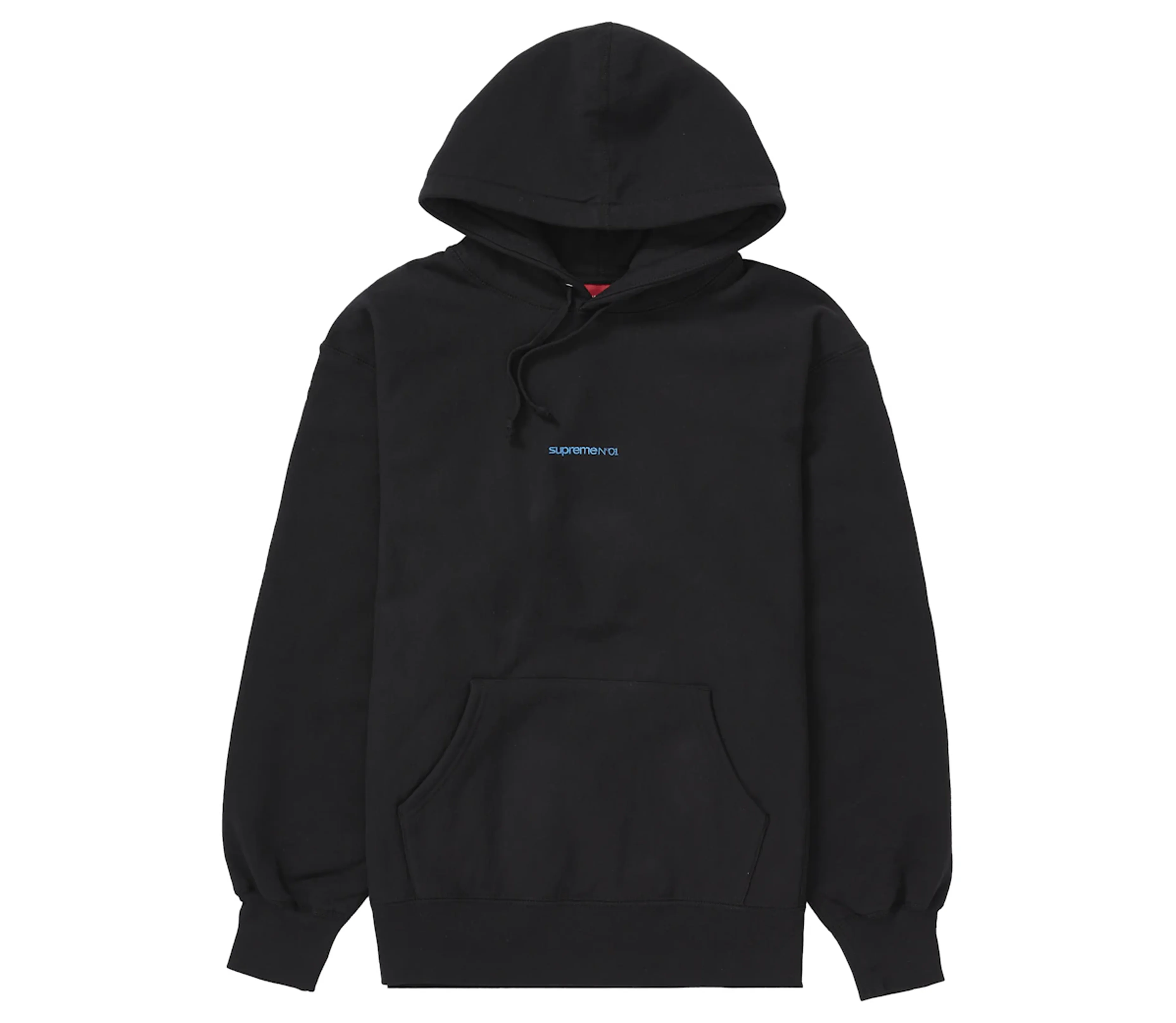 Supreme 'Number One' Hoodie (Black) - 1
