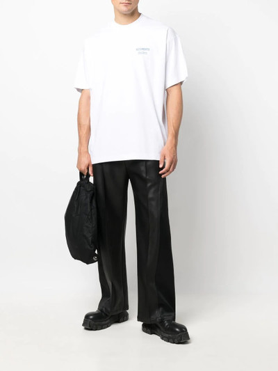 VETEMENTS logo print T-shirt outlook