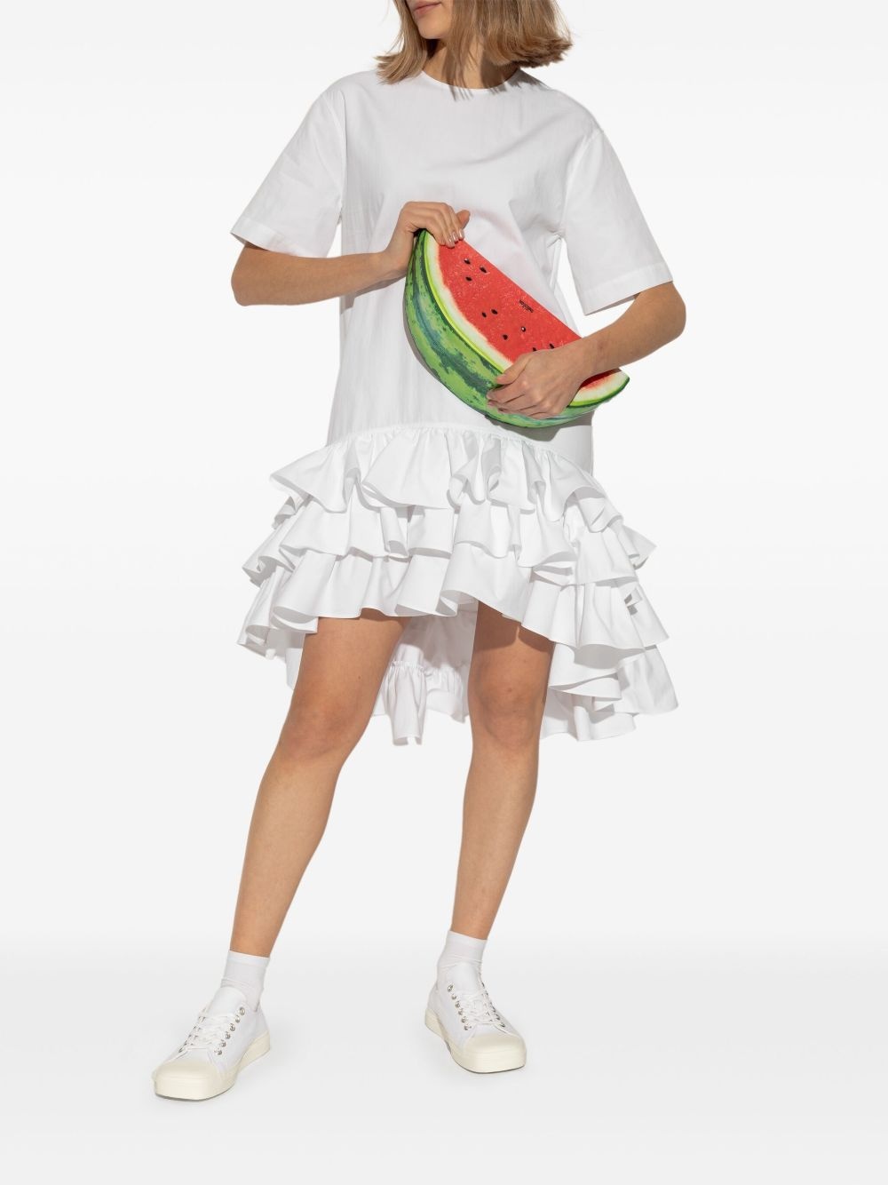 square-toe sneakers - 5