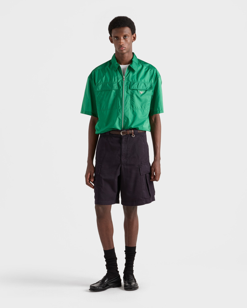 Prada Short-sleeved light Re-Nylon shirt outlook