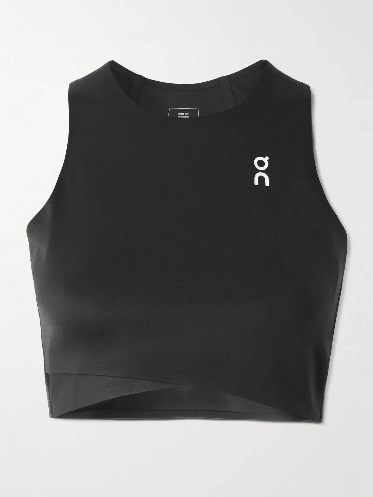 Court Cropped Stretch Recycled Top - 1