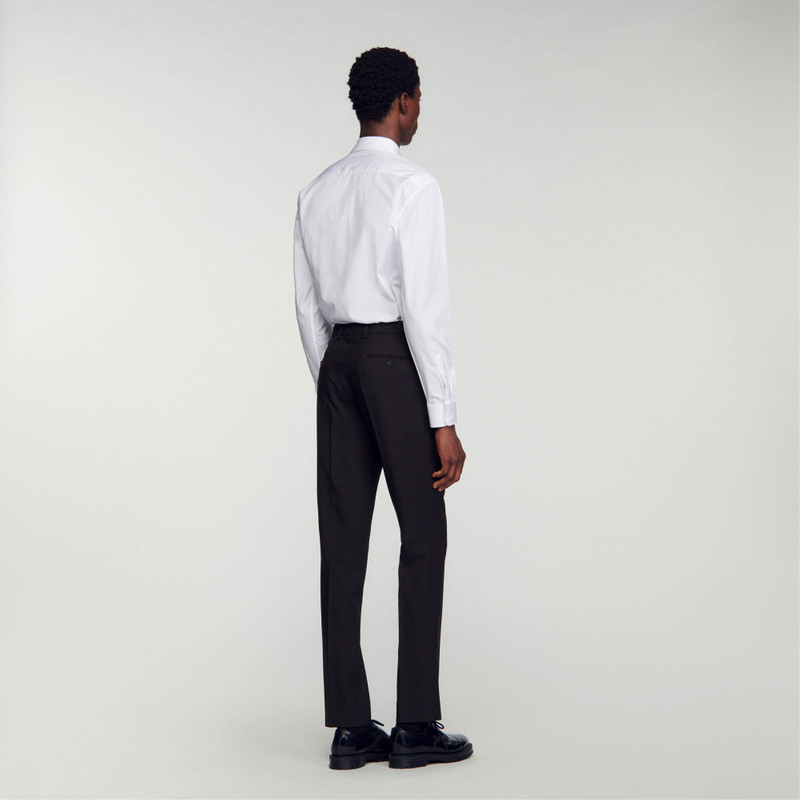 WOOL SUIT TROUSERS 6