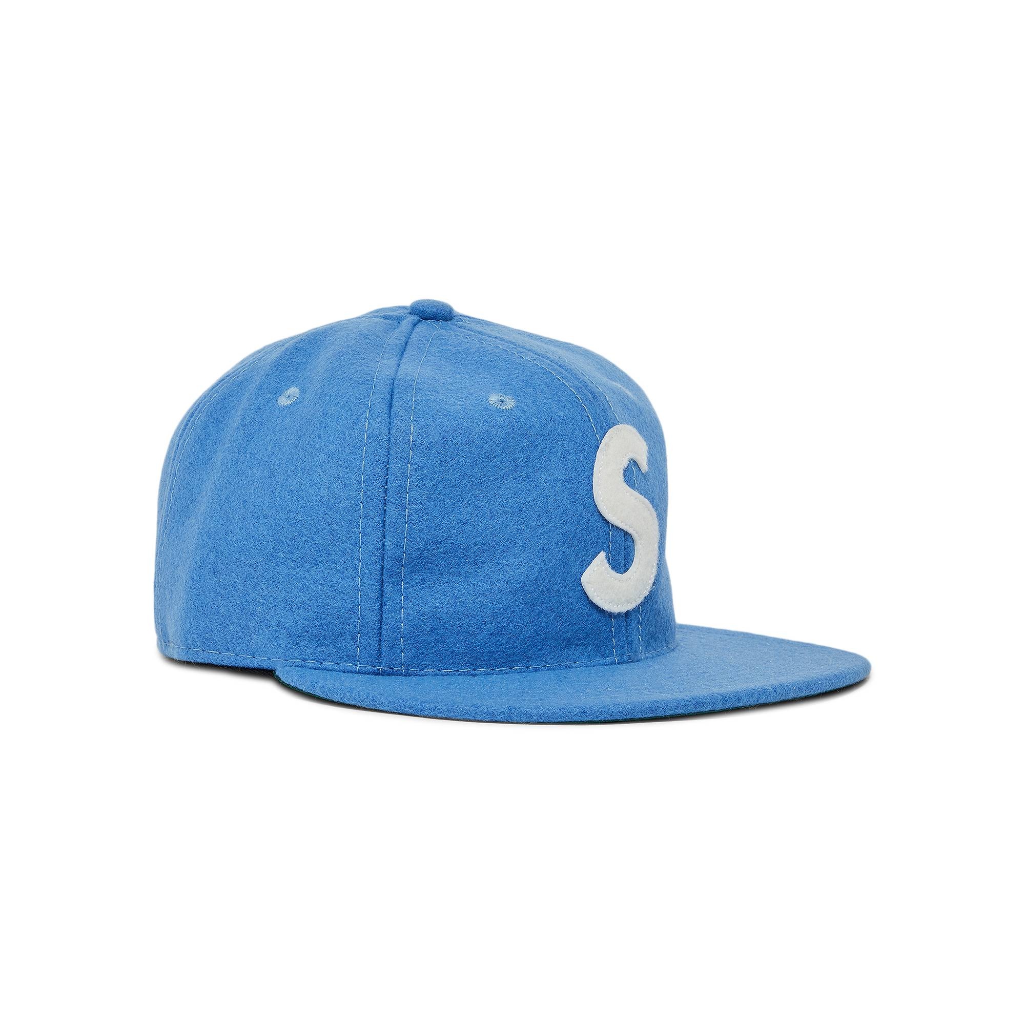 Supreme x Ebbets S Logo Fitted 6-Panel 'Light Blue' - 2