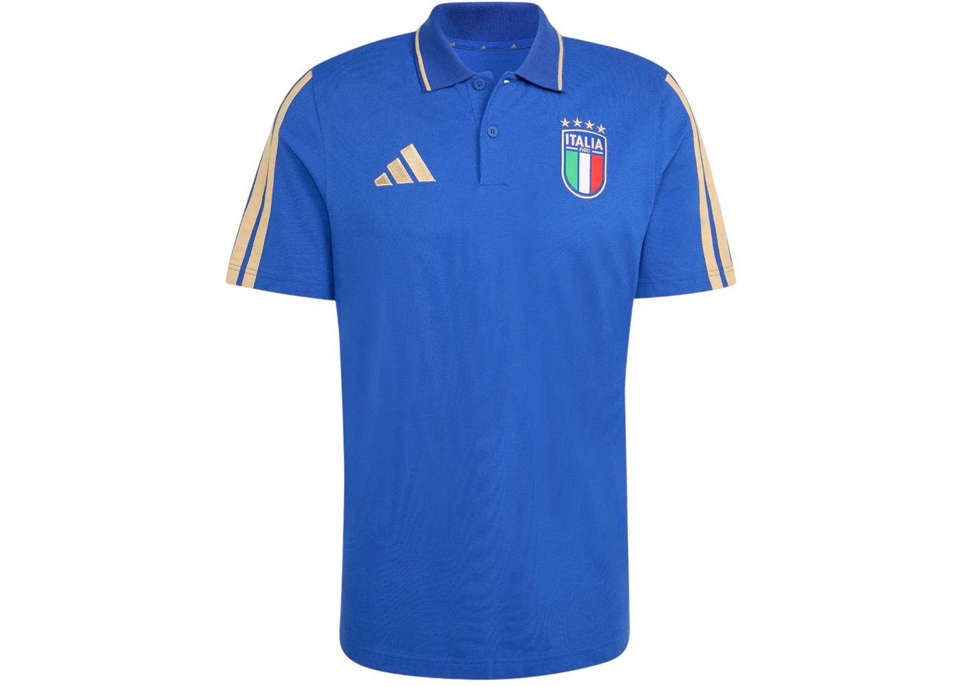 adidas Italy DNA Polo Bold Blue - 1
