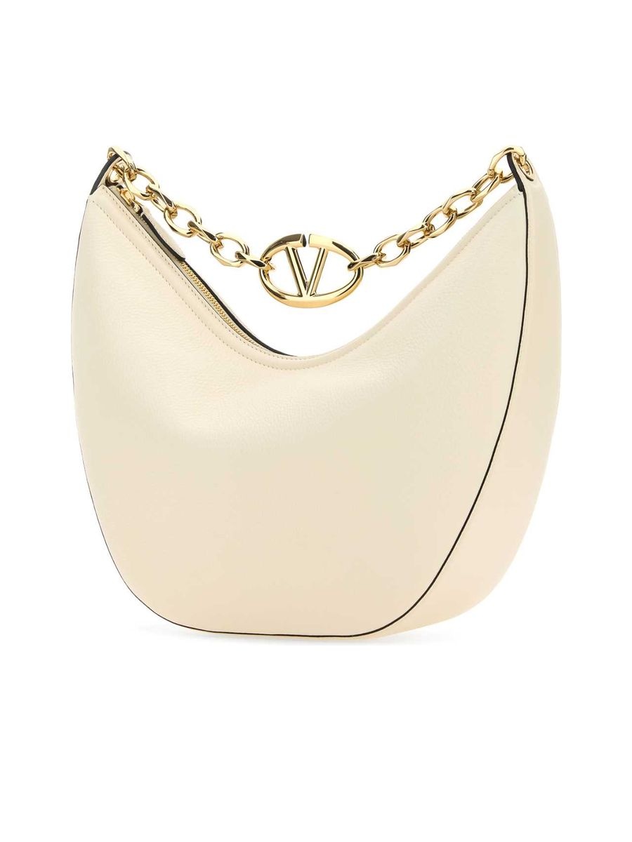 Medium Hobo Vlogo Moon Shoulder Bag - 2