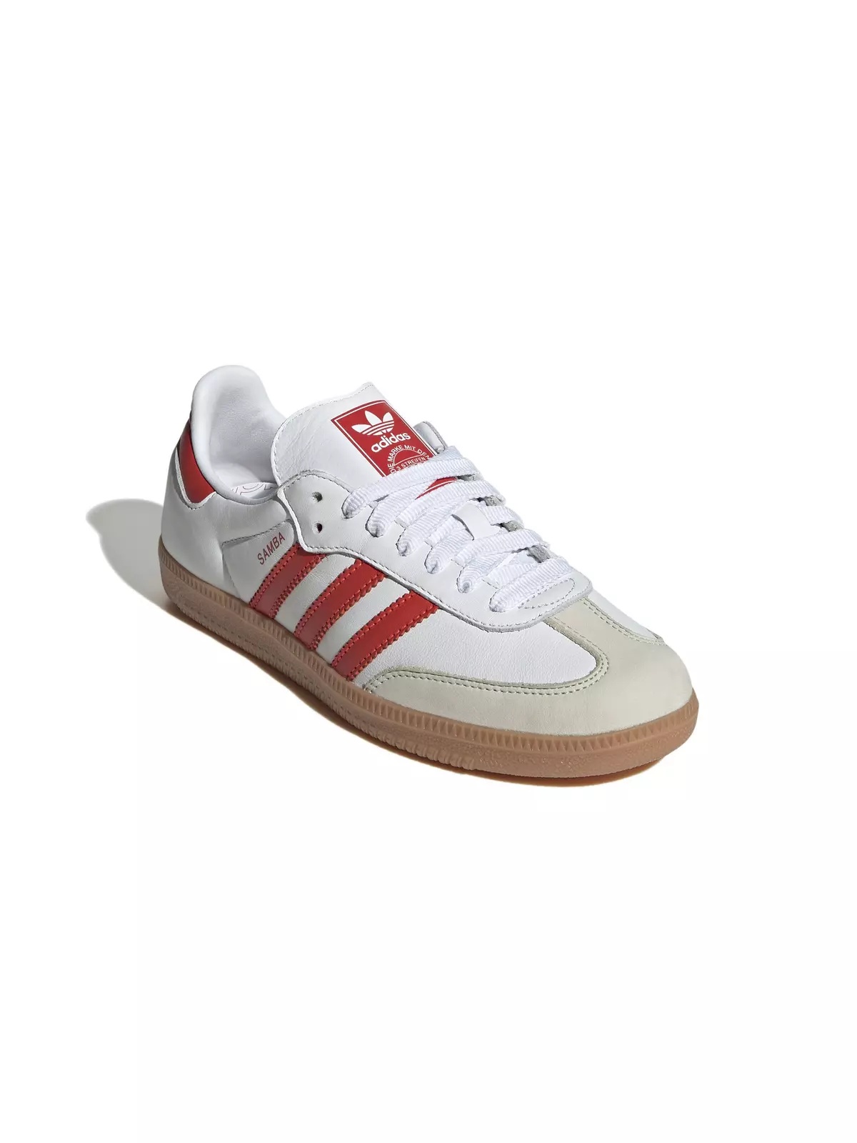 Originals Samba OG "Ftwr White/Solar Red" Women's Shoe - 5