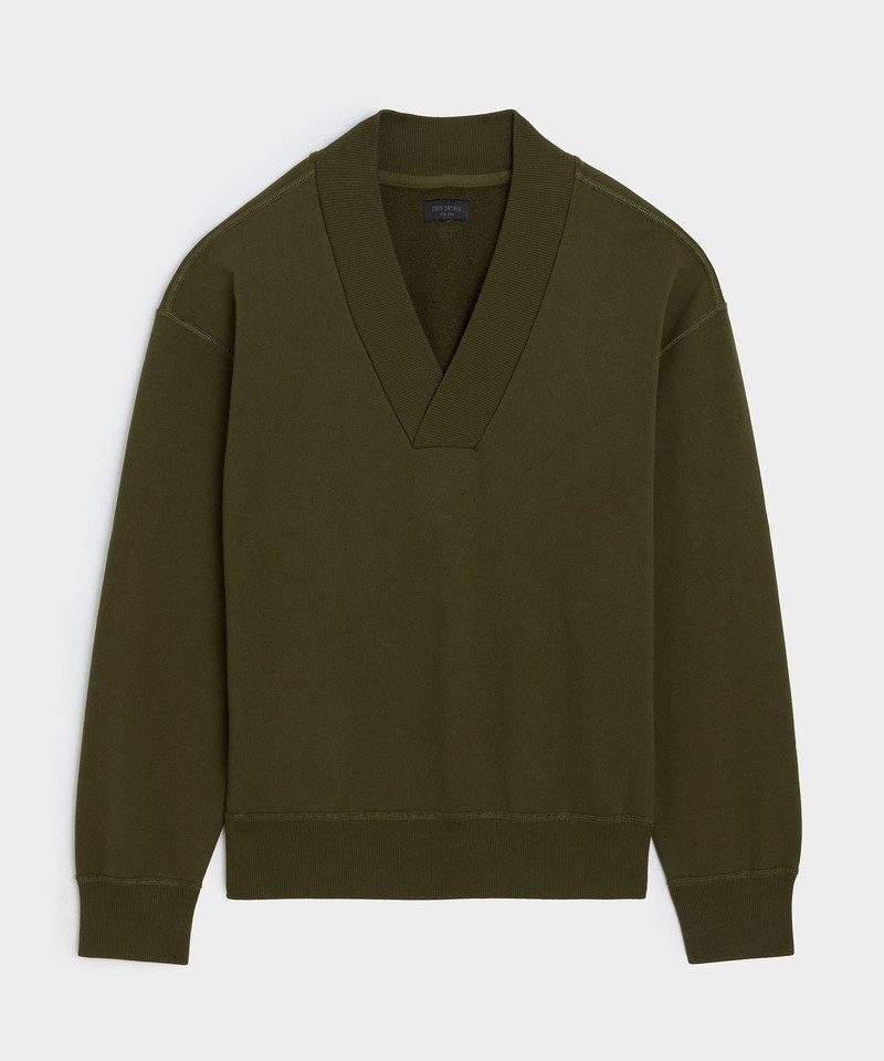 Soho V-Neck Sweatshirt 1