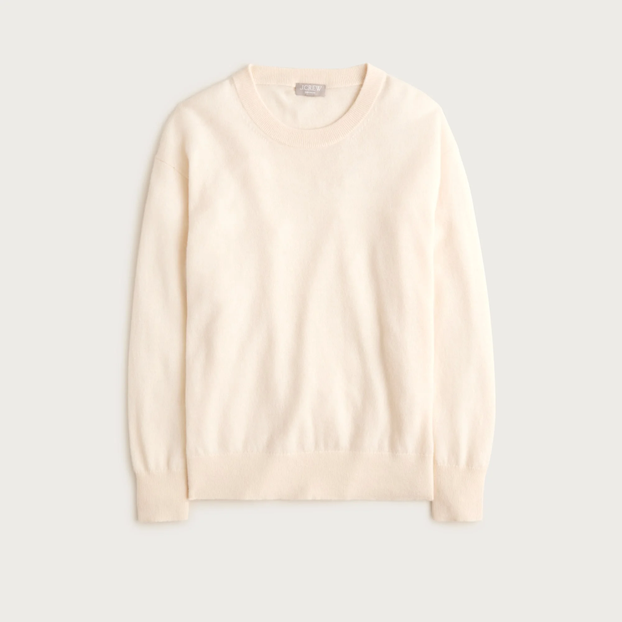 Cashmere classic-fit crewneck sweater - 1