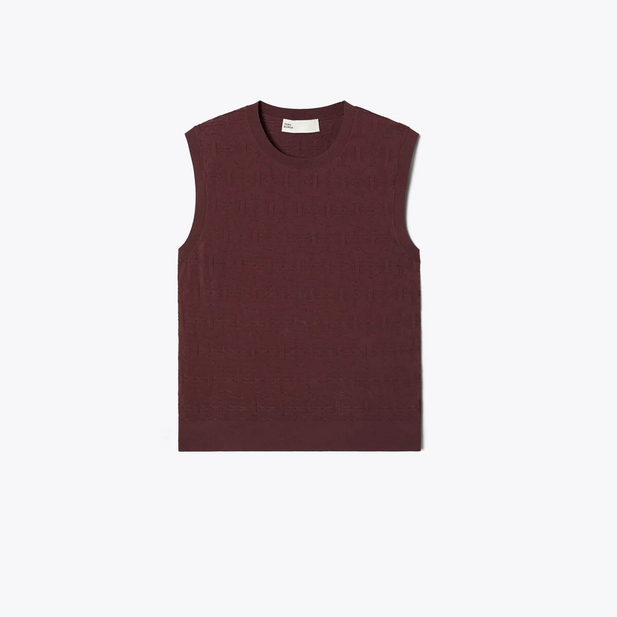 T Monogram Jacquard Tank - 1
