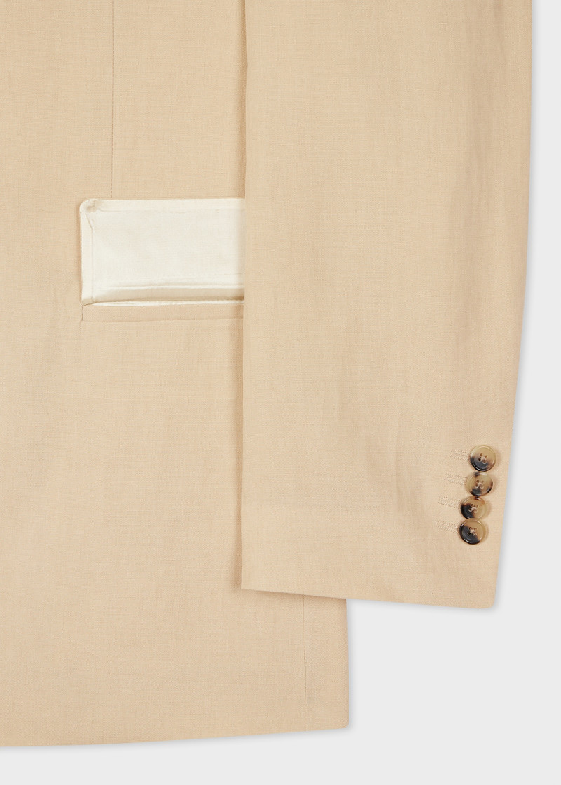Beige Linen Suit 3