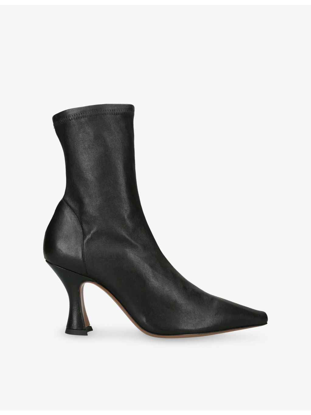 Ran Leather Heeled Ankle Boots - 1