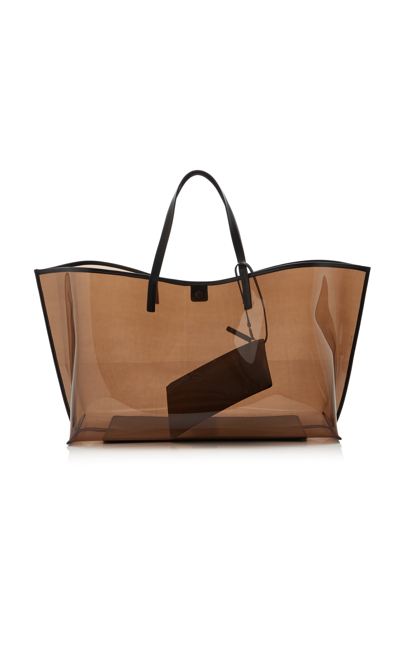 Christos Large PVC Tote Bag brown - 4