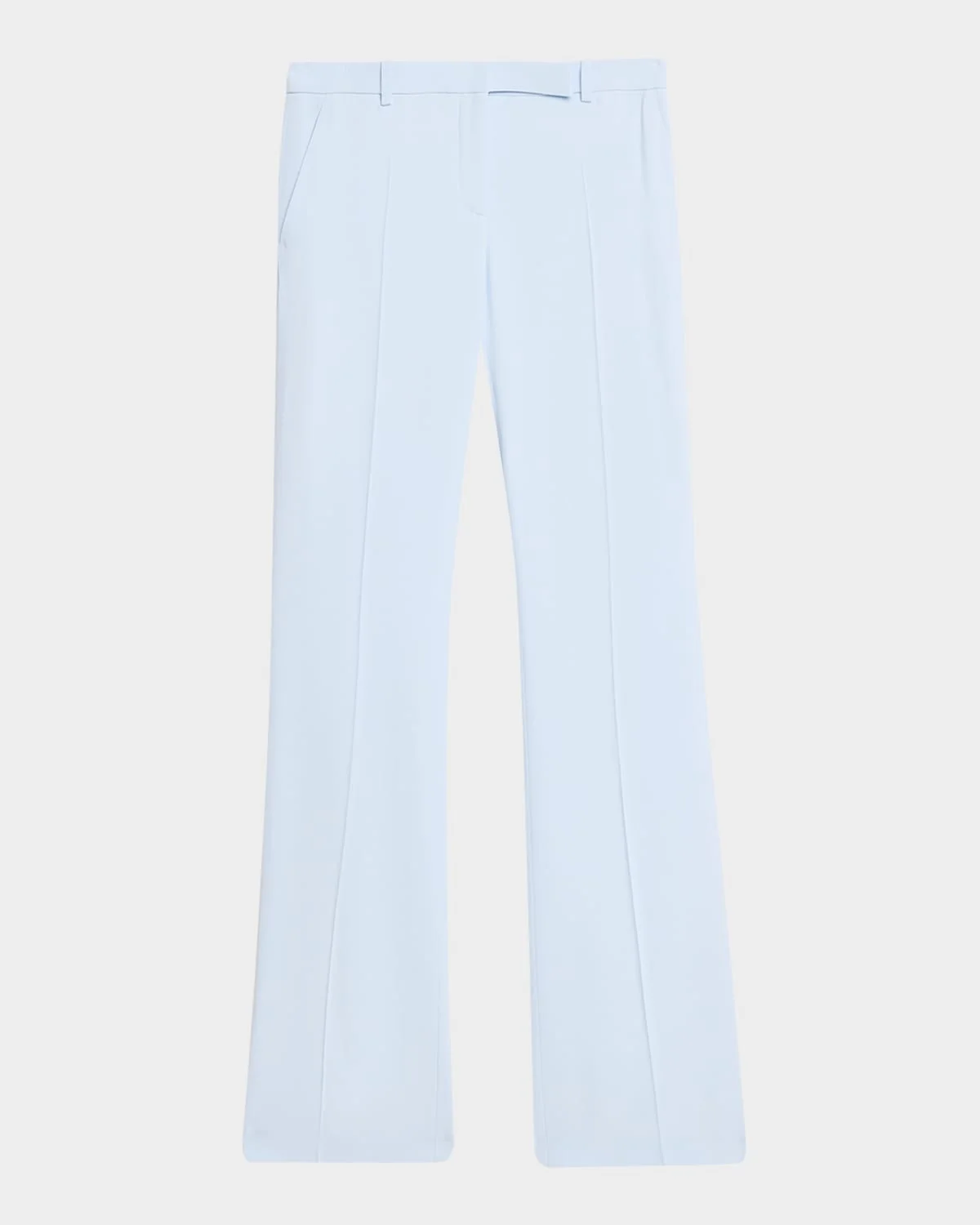 Bootcut Leaf Crepe Pants - 1
