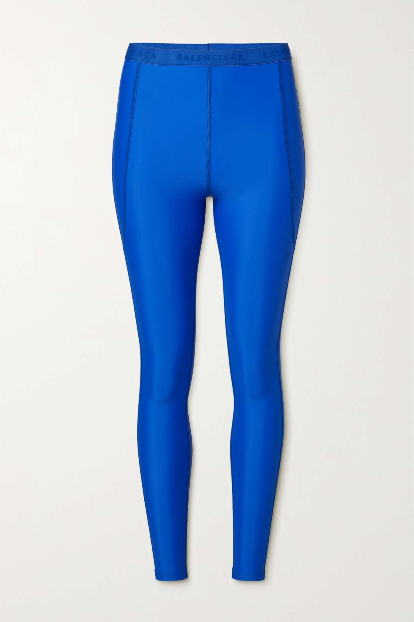 Paneled stretch leggings - 1