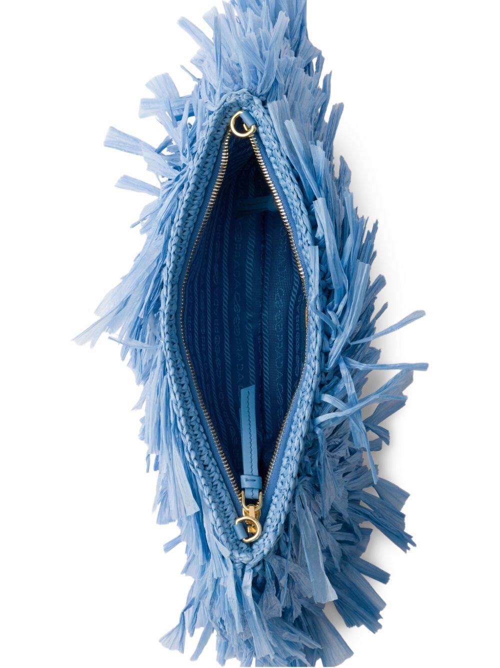 medium fringed clutch bag - 4