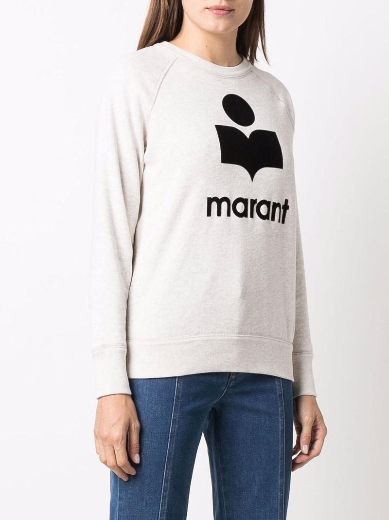 logo-print crew-neck sweatshirt 3