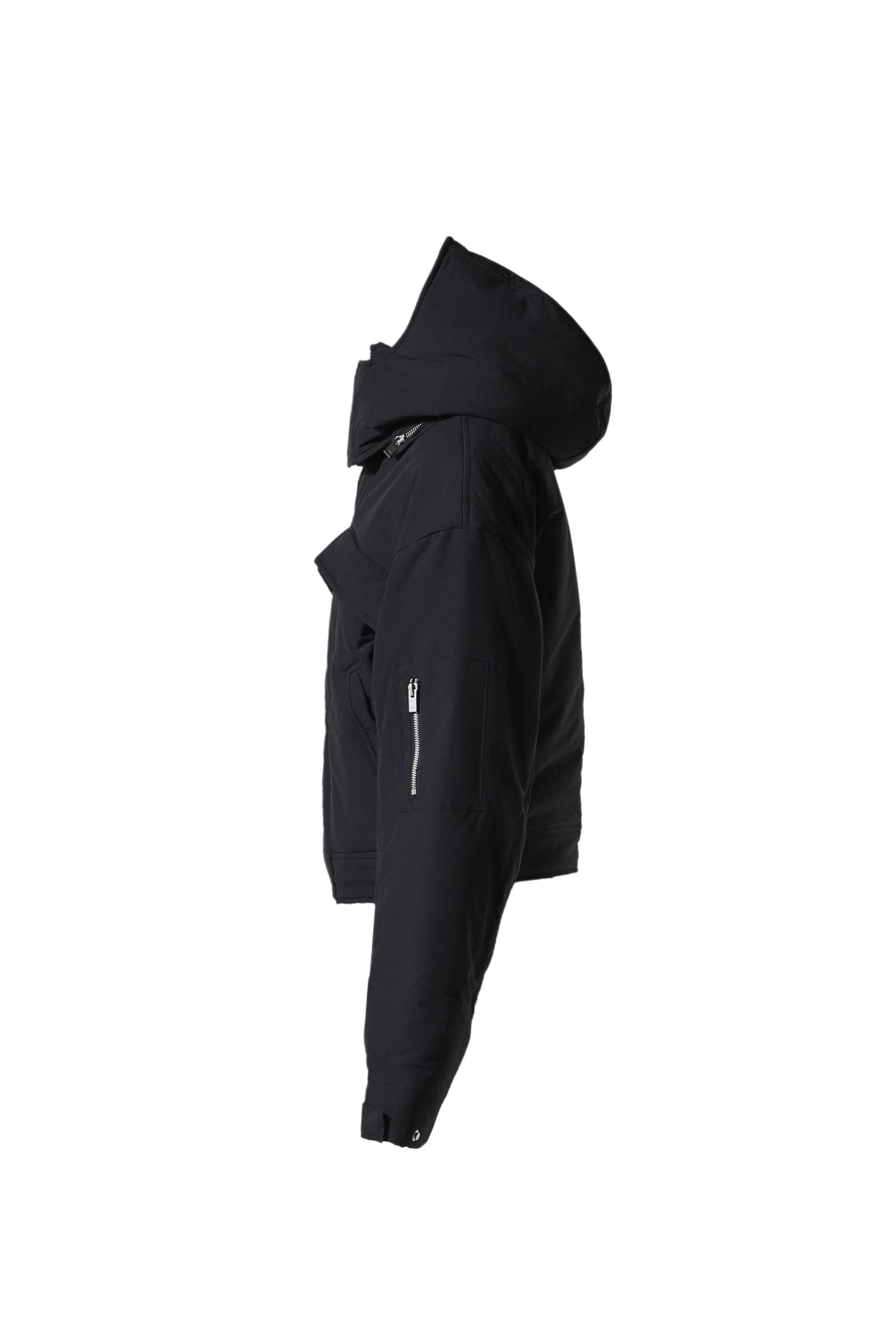 PRAESIDIUM CROPPED PARKA / BLK - 3