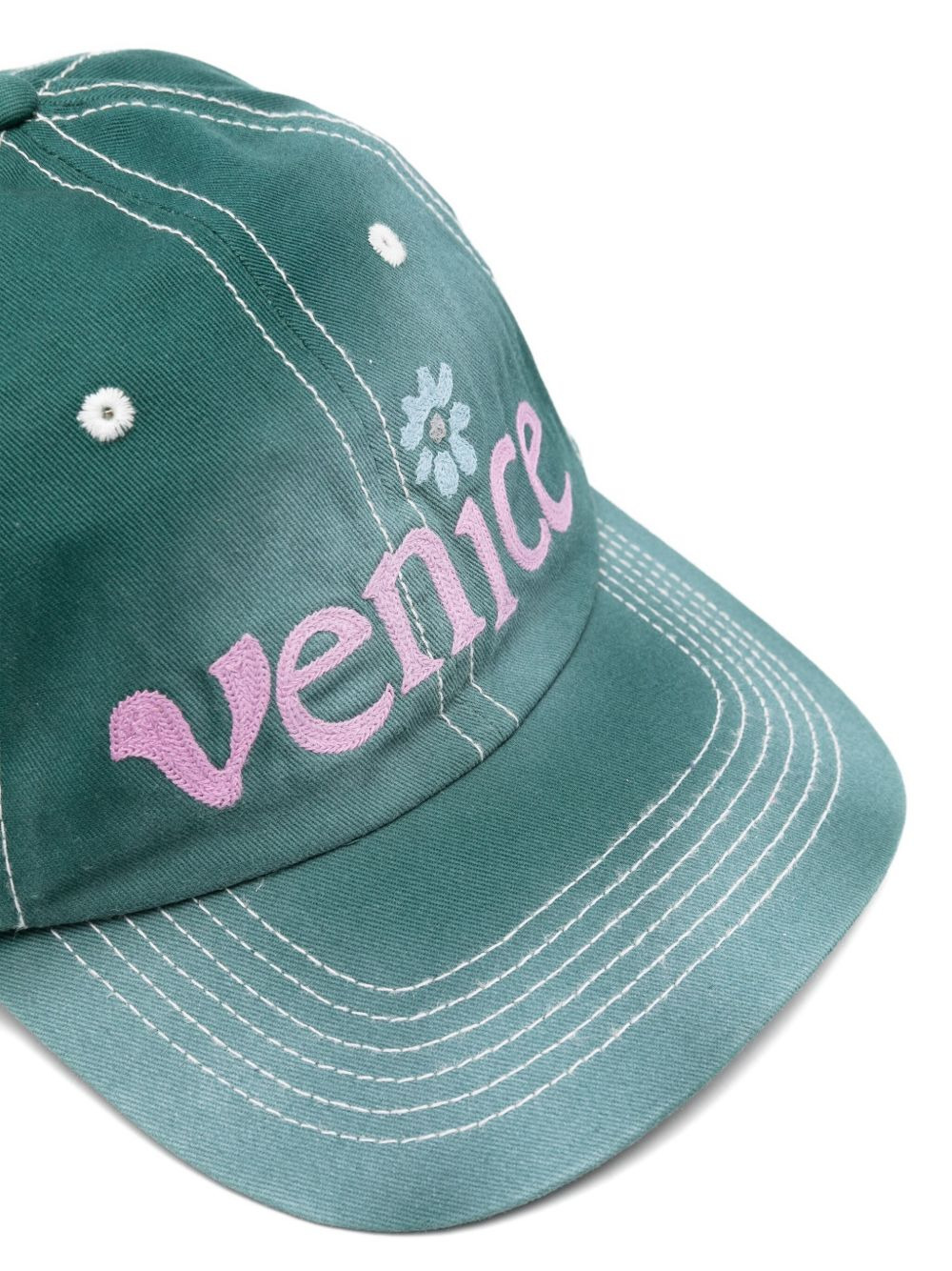 embroidered baseball cap - 3