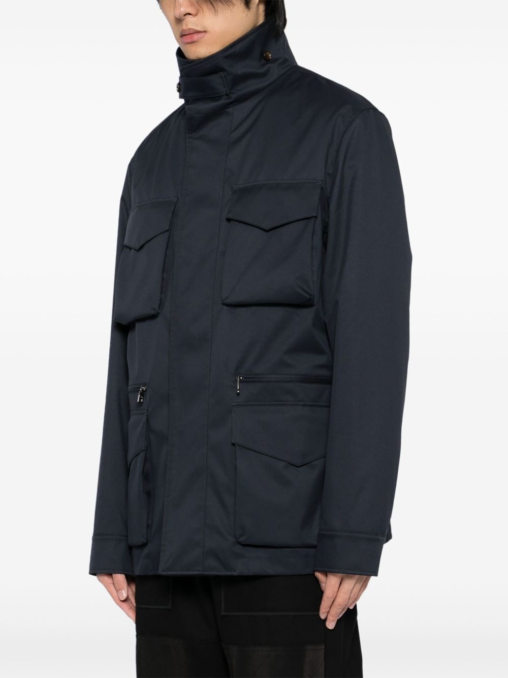polyester shirt jacket - 3