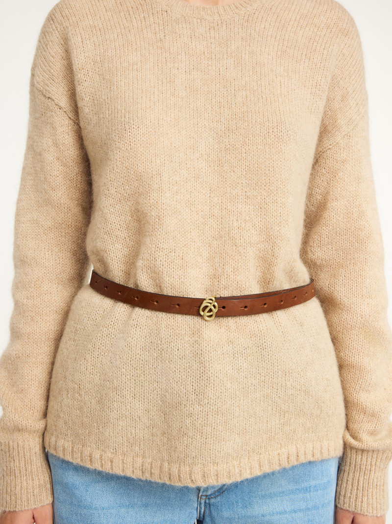 BY MALENE BIRGER Ouma leather belt outlook