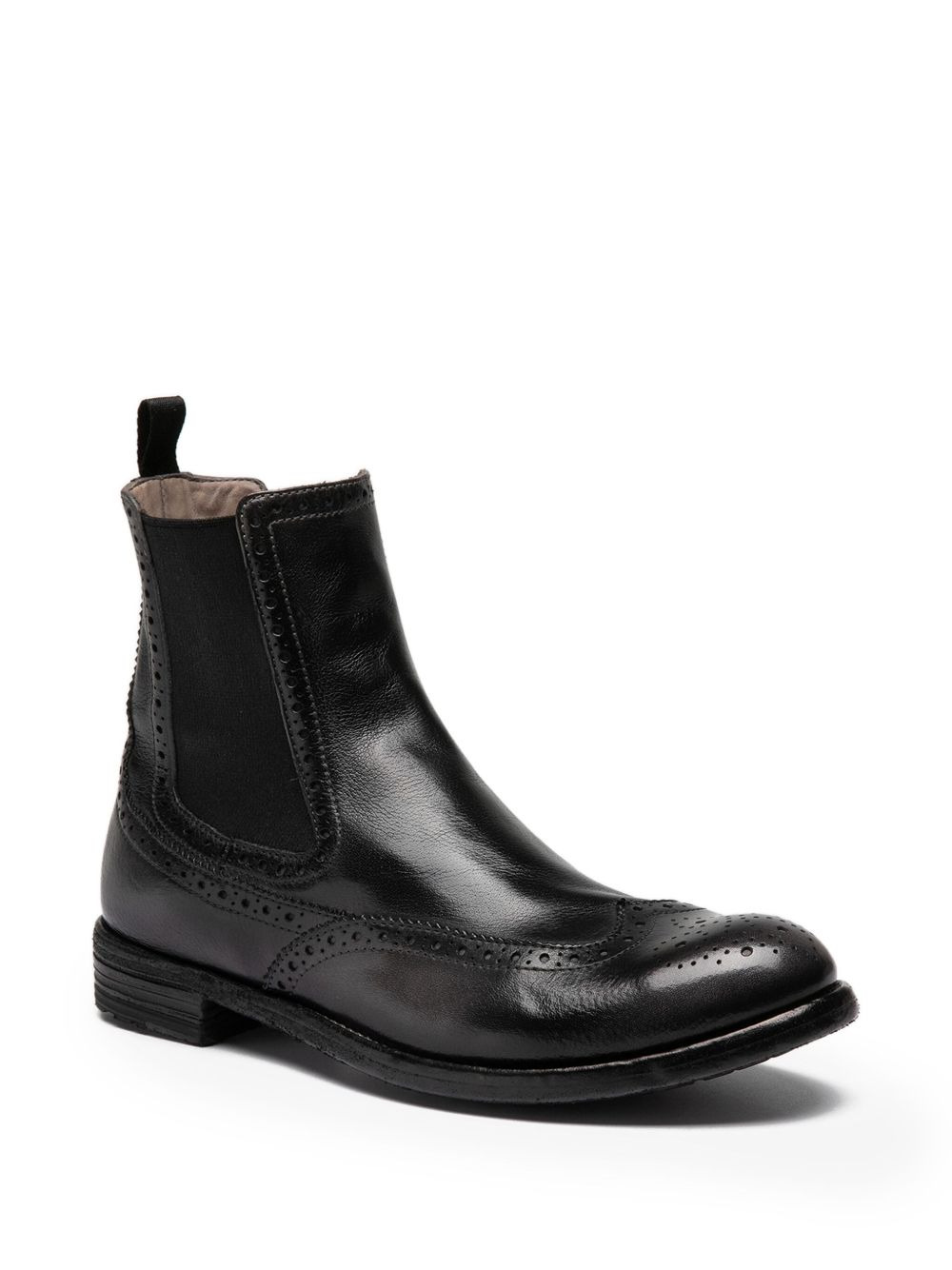 Lexikon 151 elastic-panel brogue boots - 2