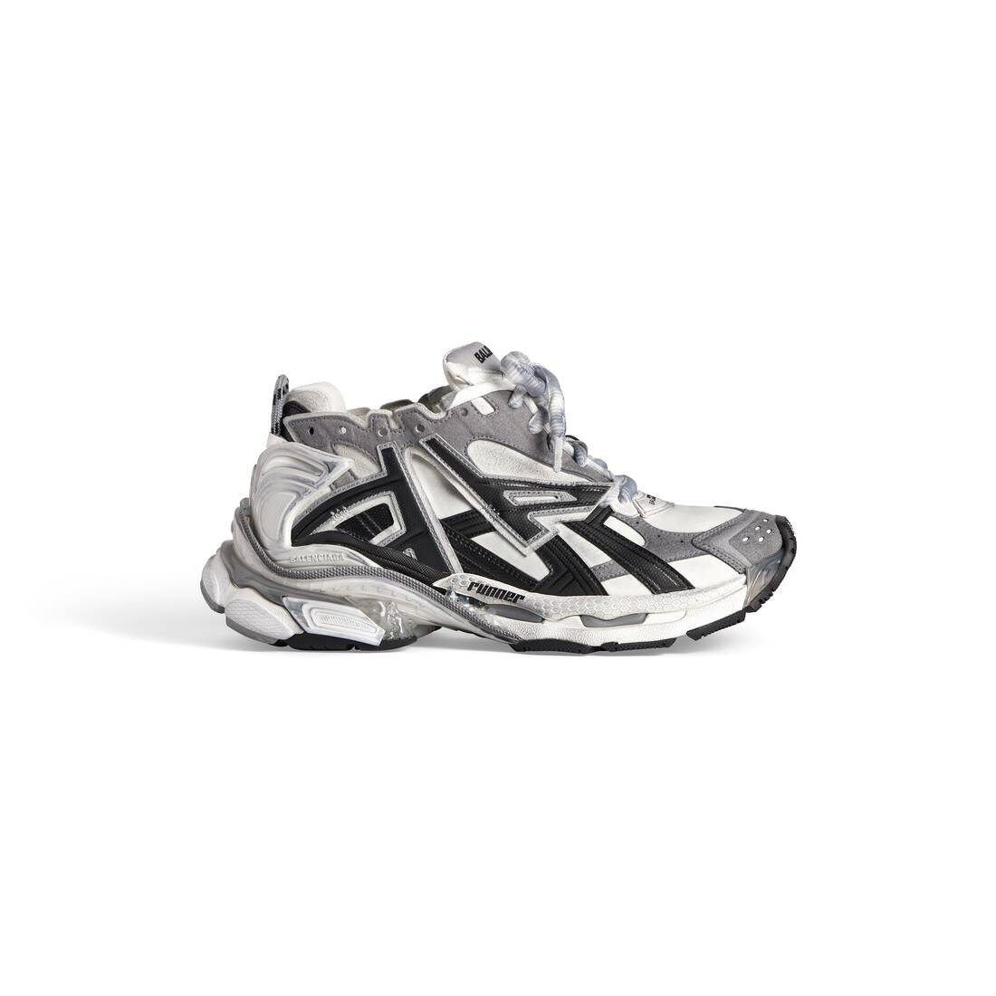 Women's Runner Sneaker in Grey - 1