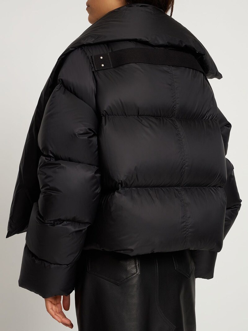 FUNNEL NECK LIGHTWEIGHT DOWN JACKET - 3