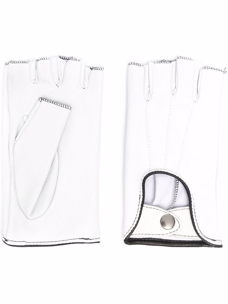 stitch-detail gloves 1