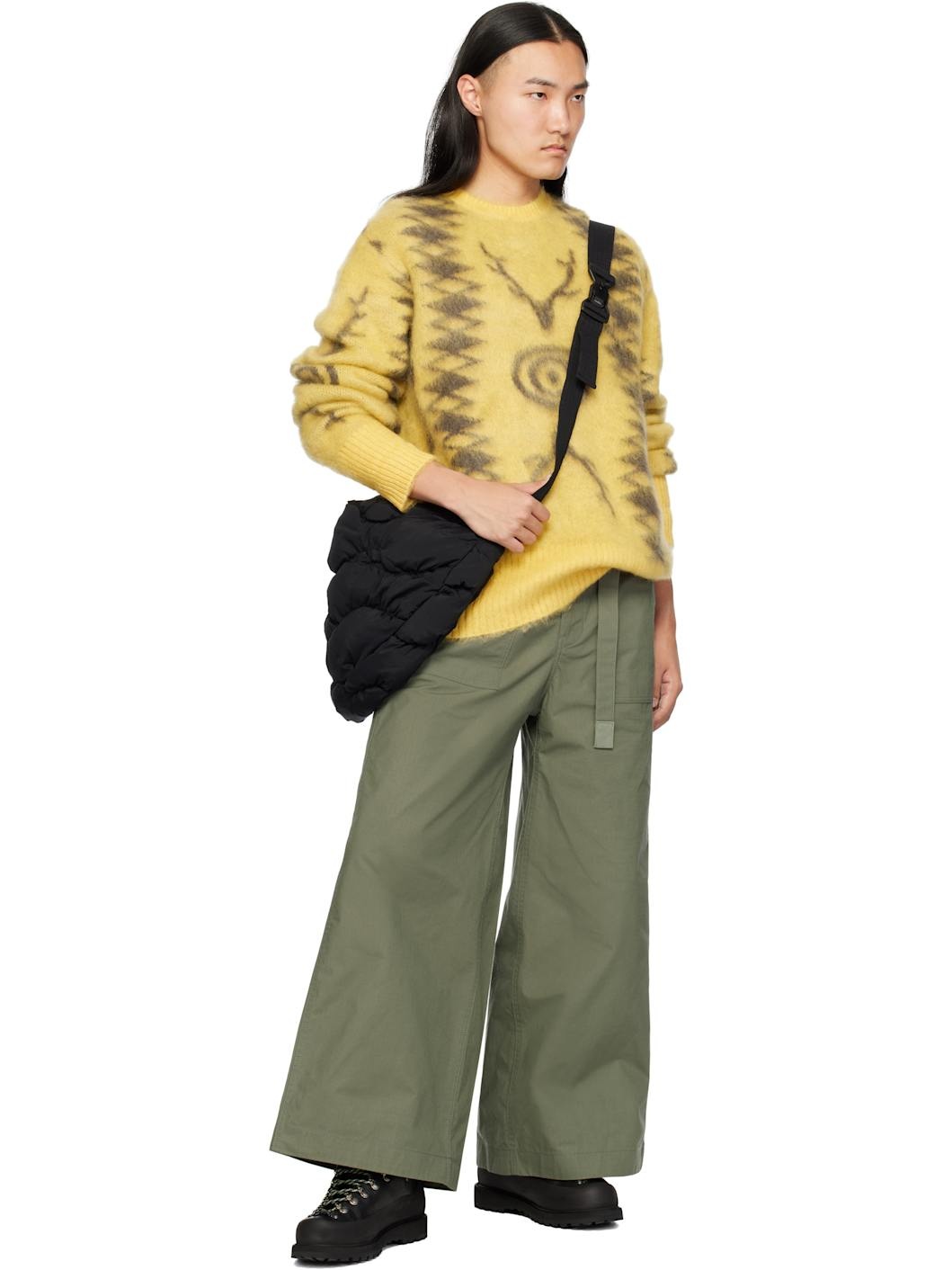 Yellow Mohair Sweater - 5