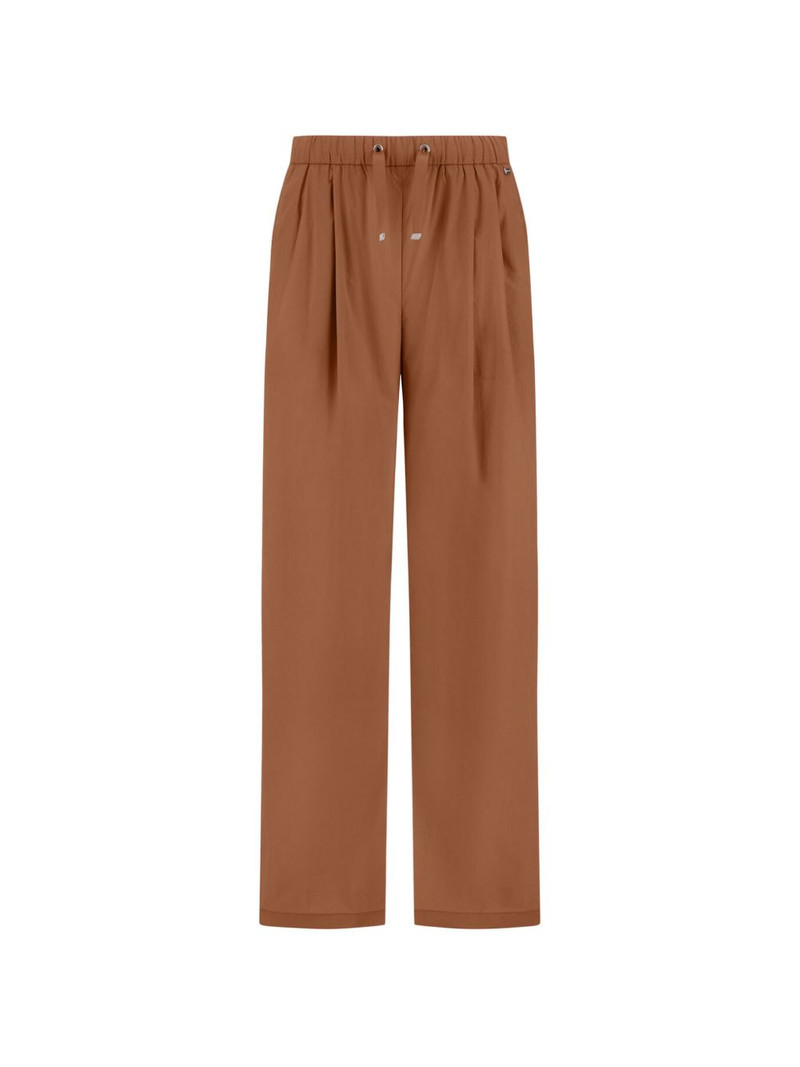 drawstring-waist trousers 1