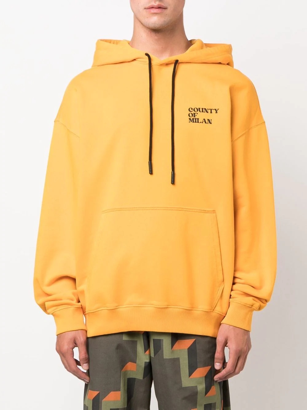 logo-print pullover hoodie - 3