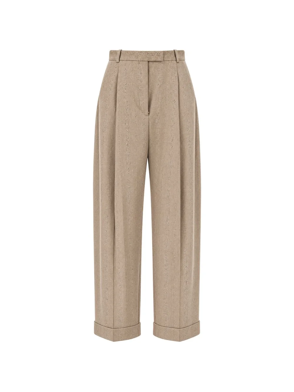 Tornara relaxed-fit trousers in textured stretch fabric - 1