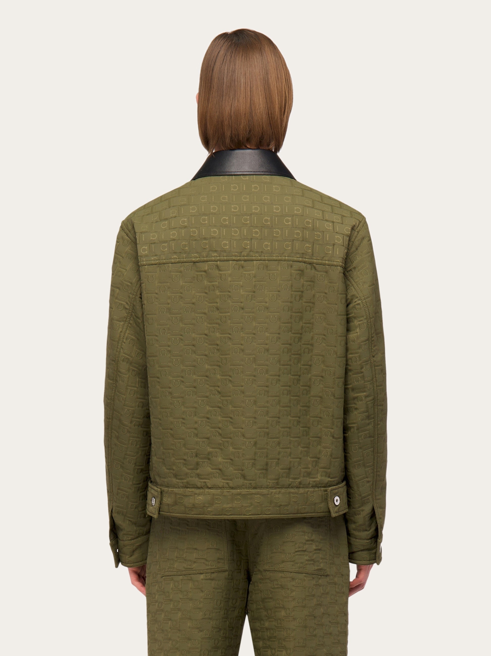 Ferragamo Monogram blouson - 4