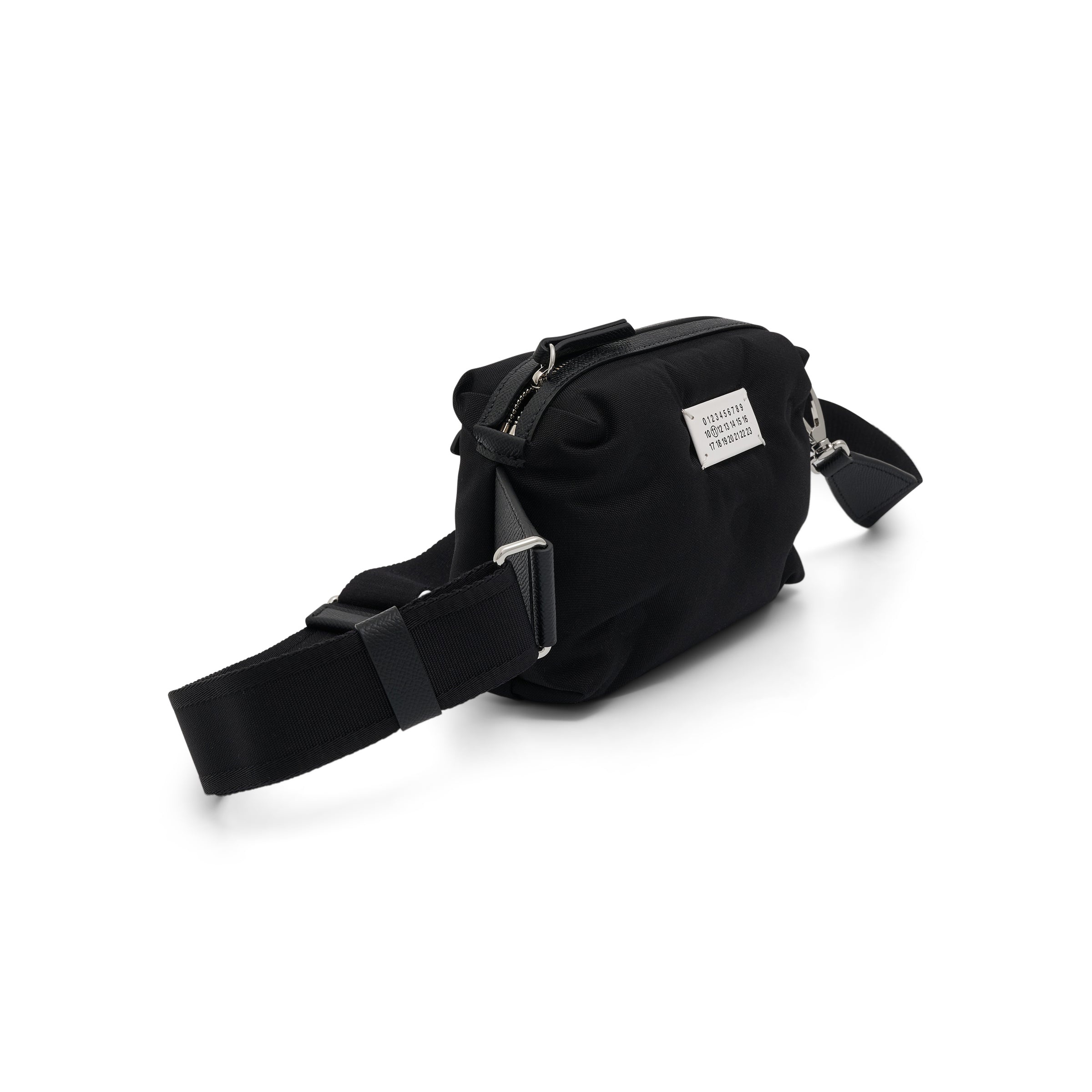 Tabi Logo Patch Belt Bag in Black - 3