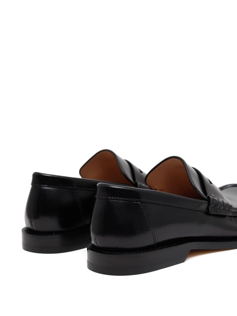 Campo asymmetrical leather loafers - 3