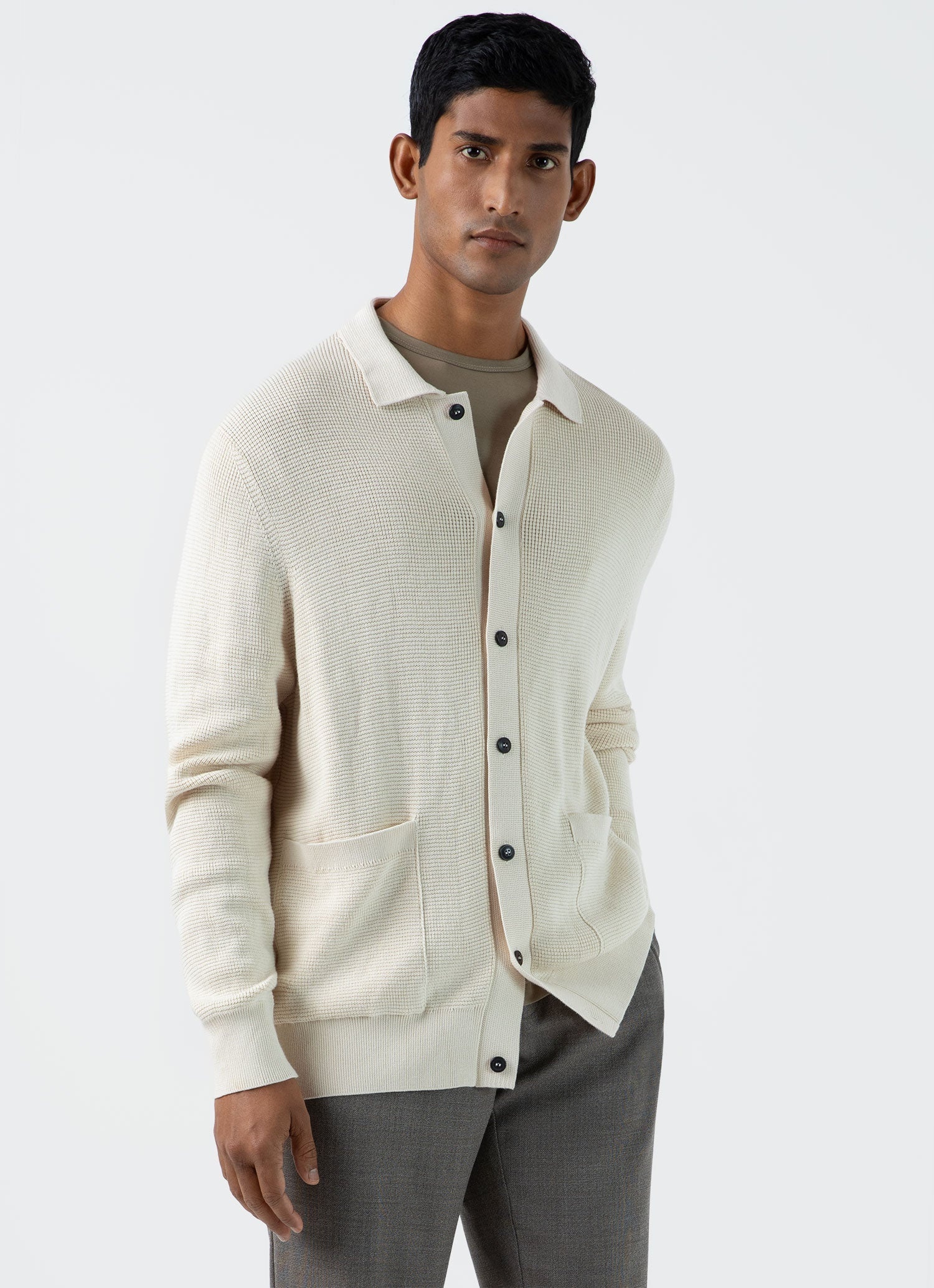 Waffle Stitch Jacket - 2