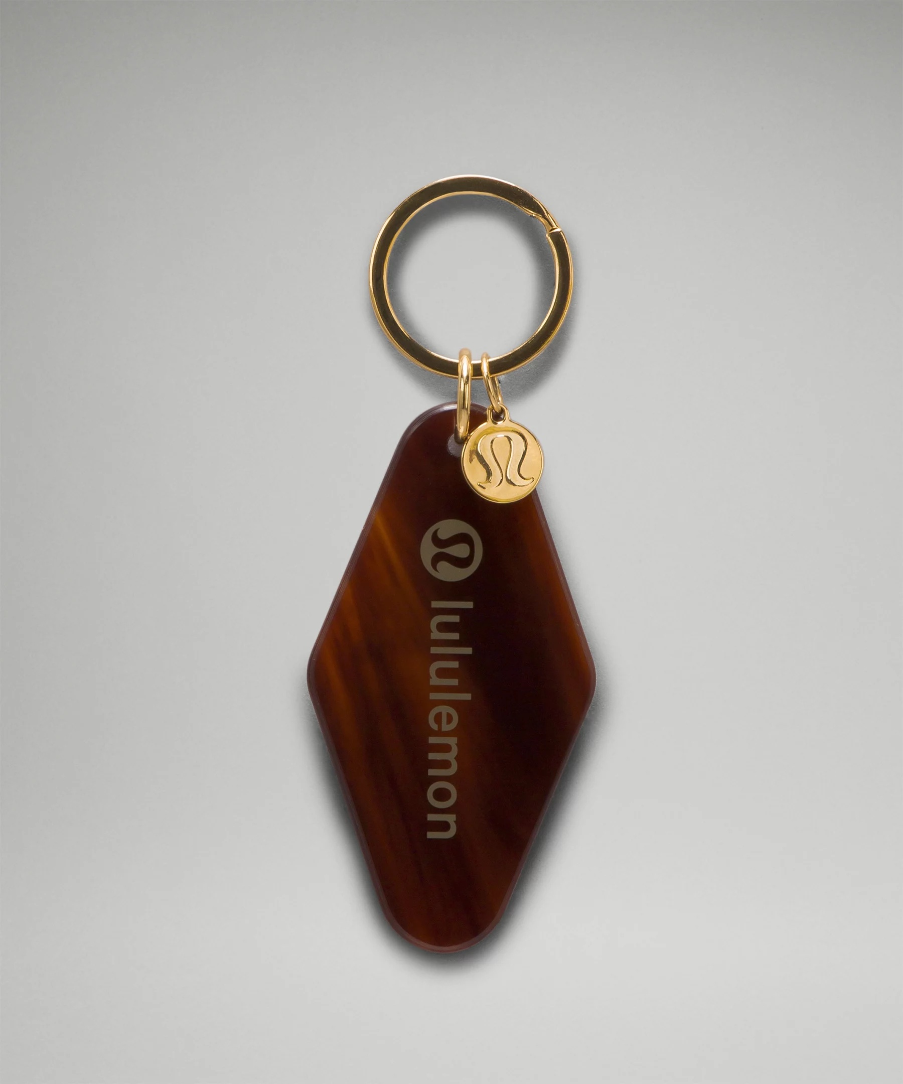 Diamond-Shaped Hotel Keychain - 1