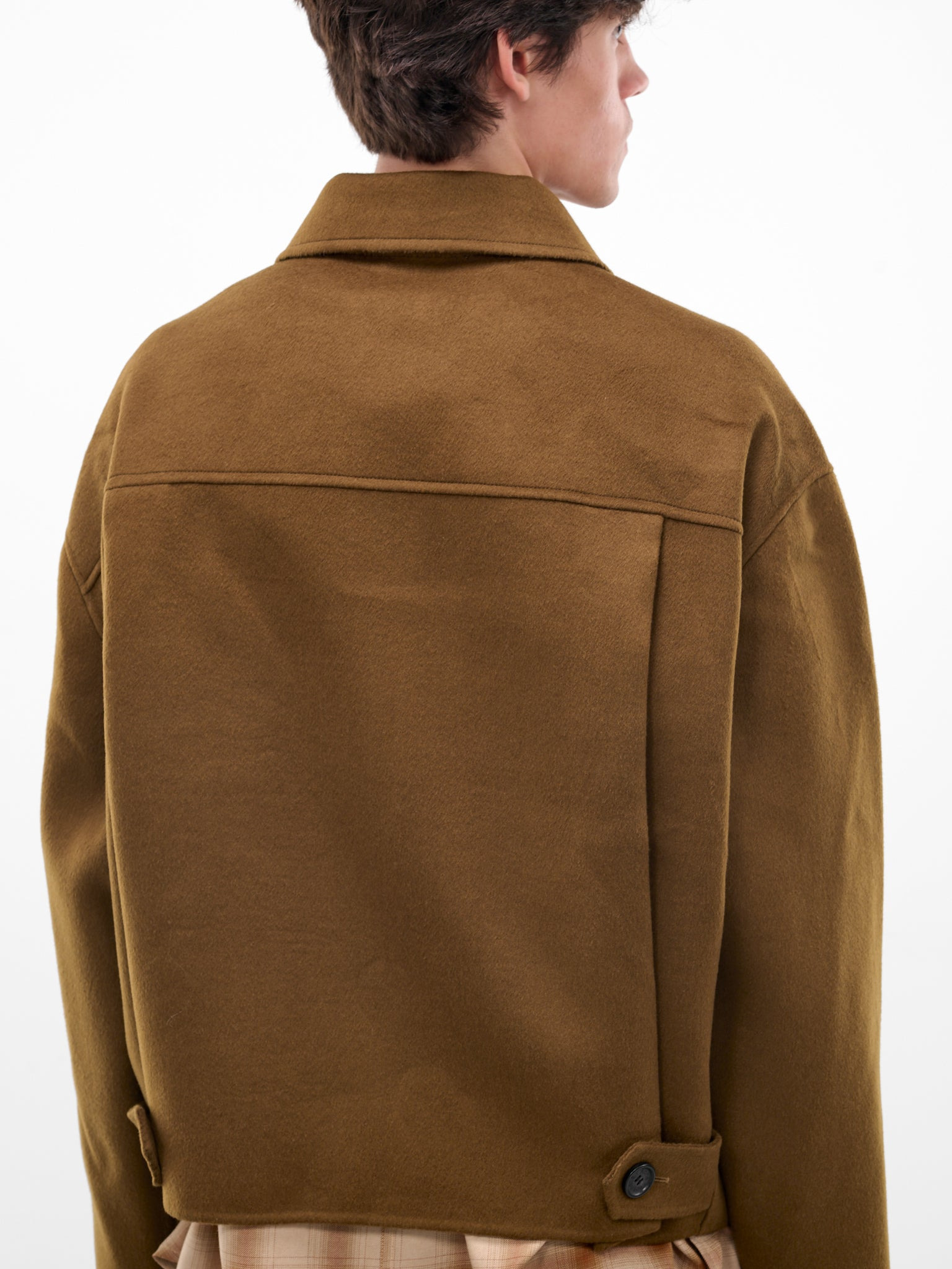 Brown Zip Coach Jacket - 5