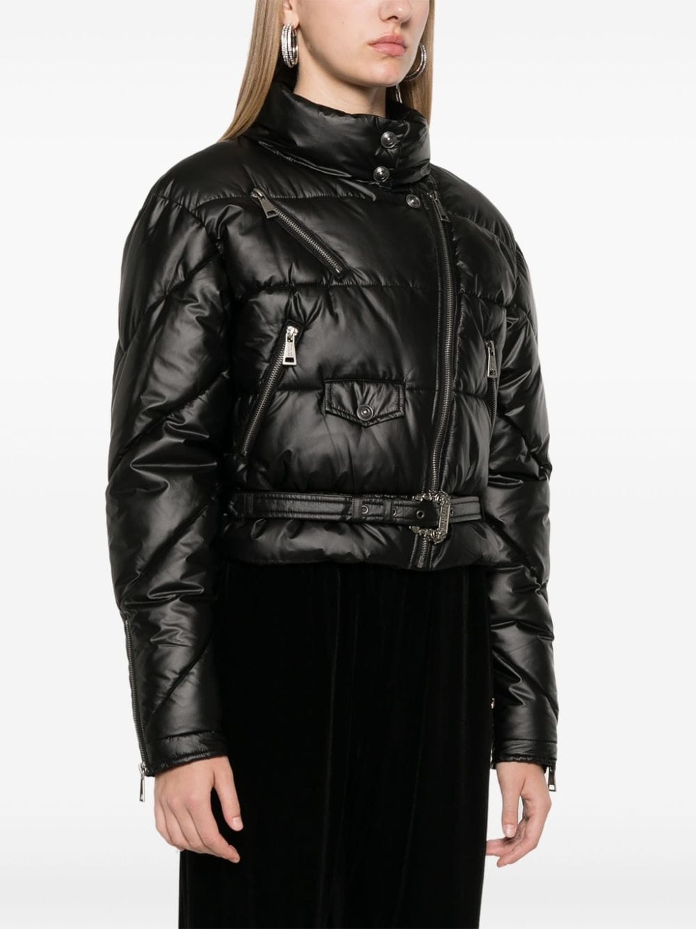 Baroque buckle puffer jacket - 3