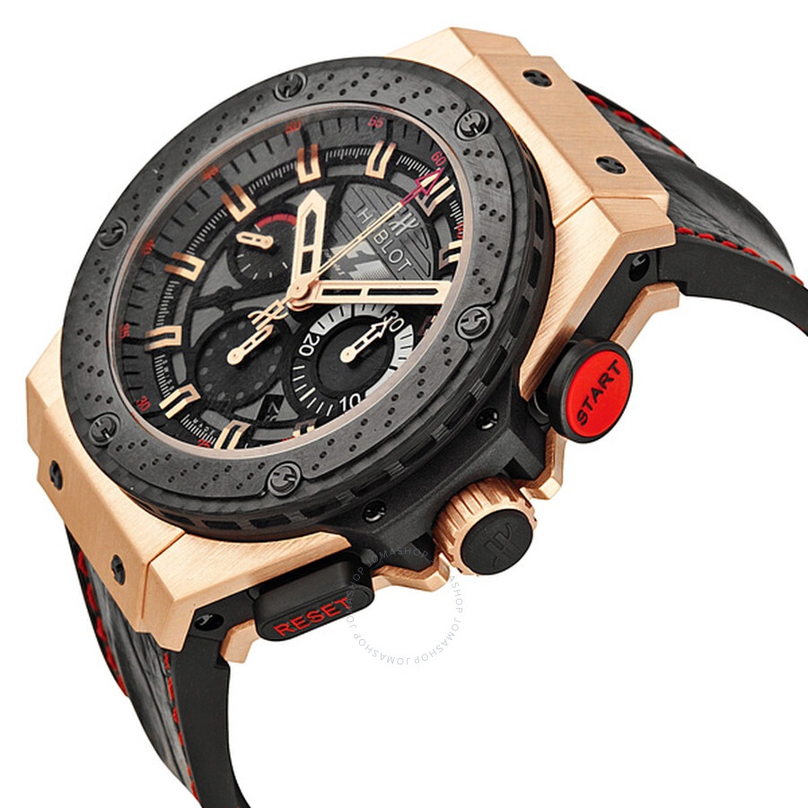 Hublot King Power Automatic  Black Dial 18kt Rose Gold Men's Watch 703.OM.6912.HR.FMC12 - 2