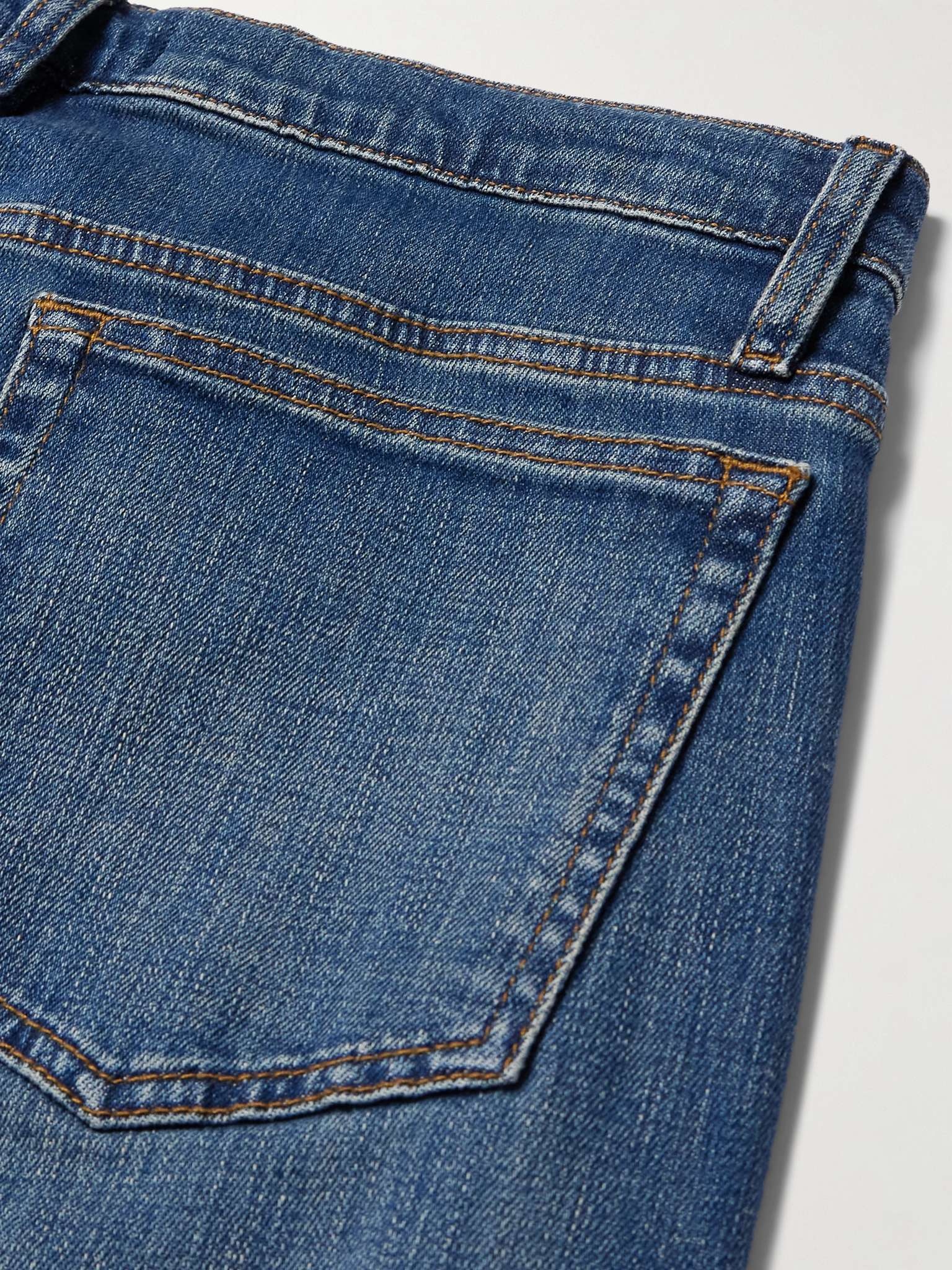 L'Homme Slim-Fit Dry Denim Jeans - 6