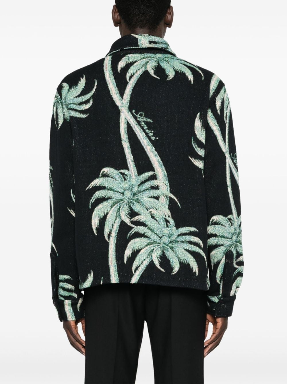 Twisted Palms Tapestry overshirt - 4